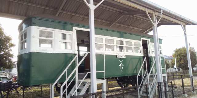 播磨町大中遺跡公園♪別府鉄道の電車（展示）のご紹介♪