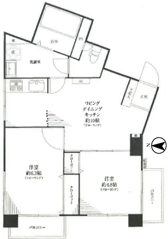 第２エビスハイツ　新宿区　中古マンション　リノベーション