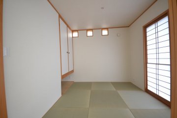 1階和室もオシャレな琉球畳です！