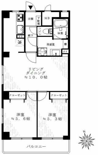 新宿区　中古マンション　リノベーション　内装　ホームステージング　家具設置　小物設置