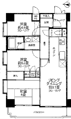 ナイスアーバン池袋山手通り　新宿区　中古マンション  リノベーション