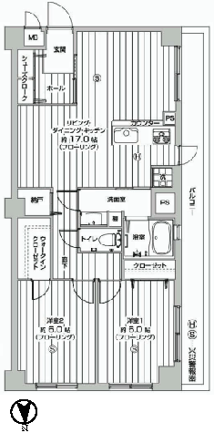 四谷軒第5経堂シティコーポ　新宿区　中古マンション  リノベーション