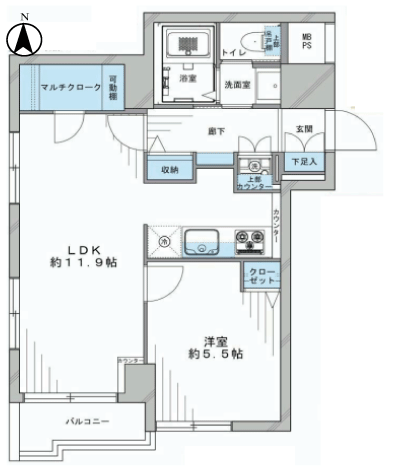 GSハイム築地　新宿区　中古マンション  リノベーション