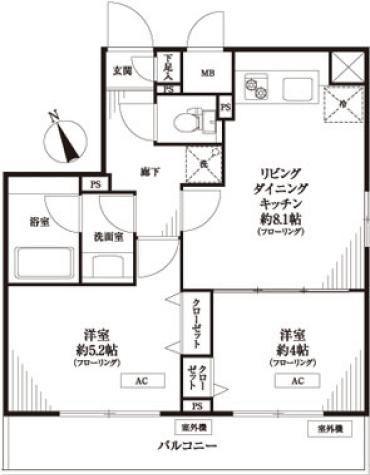 ヴォーガコルテ都立家政　新宿区　マンション　リノベーション